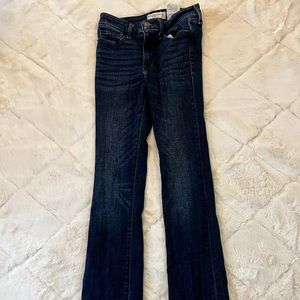 Abercrombie & Fitch Dark Blue Boot Cut Jeans 24S